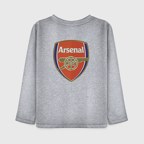 Детский лонгслив Arsenal - sweeper - England - London / Меланж – фото 2