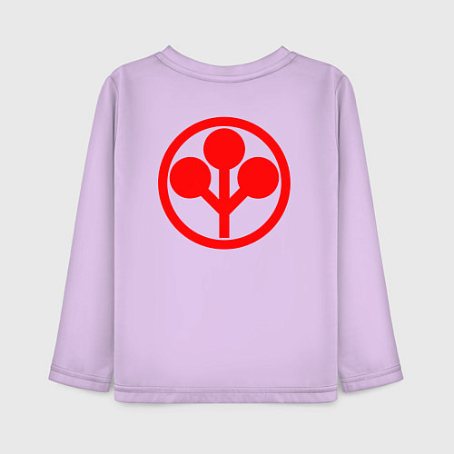 Детский лонгслив Arasaka uniform / Лаванда – фото 2
