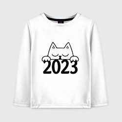 Детский лонгслив Cat 2023