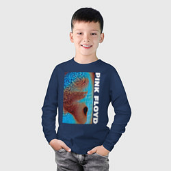 Лонгслив хлопковый детский Pink Floyd Meddle, цвет: тёмно-синий — фото 2