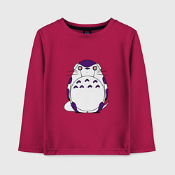 Лонгслив хлопковый детский Totoro Frieza, цвет: маджента