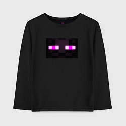 Лонгслив хлопковый детский Ender Clothes, цвет: черный