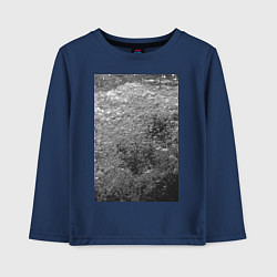 Детский лонгслив Чёрные пузыри