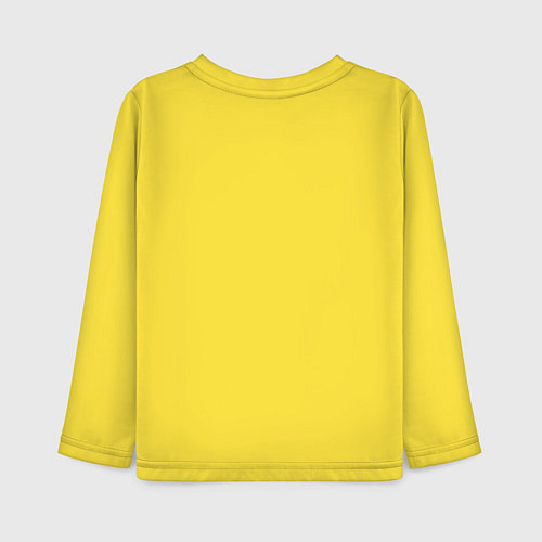 Детский лонгслив Japan love / Желтый – фото 2