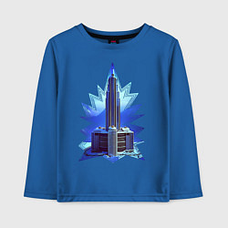 Детский лонгслив Небоскрёб