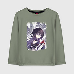 Лонгслив хлопковый детский Sweet Seele, цвет: авокадо