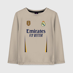 Детский лонгслив Лука Модрич ФК Реал Мадрид форма 2324 домашняя