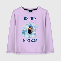 Детский лонгслив Ice Cube in ice cube