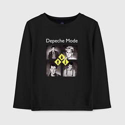 Лонгслив хлопковый детский Depeche Mode - Early Years, цвет: черный