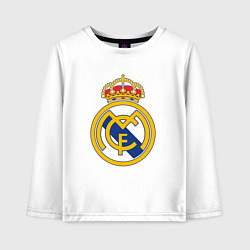 Детский лонгслив Real madrid fc sport