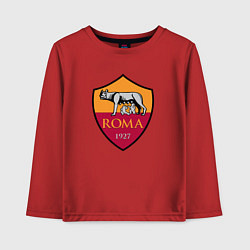 Лонгслив хлопковый детский Roma sport fc, цвет: красный