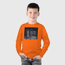 Лонгслив хлопковый детский Тайлер Дёрден, цвет: оранжевый — фото 2