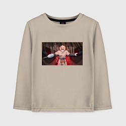 Лонгслив хлопковый детский Vinland Saga Торфинн, цвет: миндальный