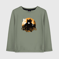 Лонгслив хлопковый детский Delta, цвет: авокадо