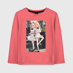 Детский лонгслив Милые аниме тян