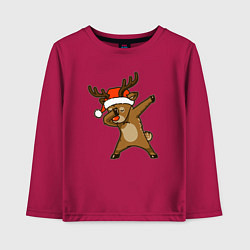 Детский лонгслив Dabbing deer