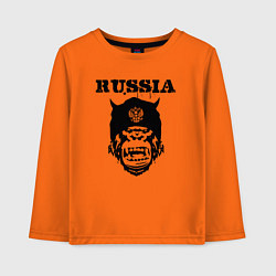 Детский лонгслив Russian gorilla