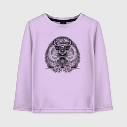 Детский лонгслив Суслик в очках