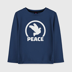 Детский лонгслив Птица мира