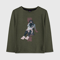 Детский лонгслив Человек-бензопила - Демон войны и Аса