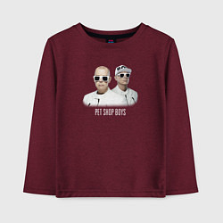 Детский лонгслив Pet Shop Boys - A Band