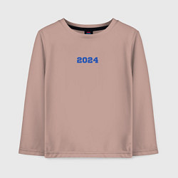 Детский лонгслив Выпускник 2024 года