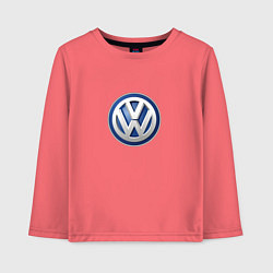 Детский лонгслив Volvo logo