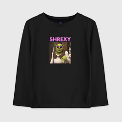 Детский лонгслив Shrexy Шрэк