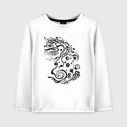 Детский лонгслив Вдохновение из природы