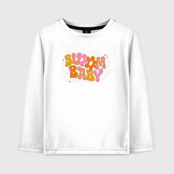 Детский лонгслив Bloom baby
