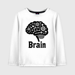 Детский лонгслив Мозговой механизм