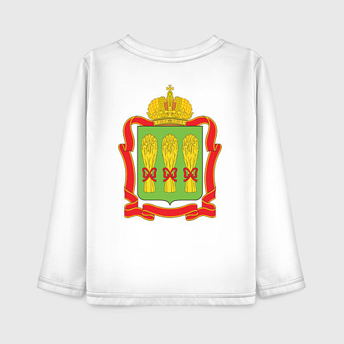 Детский лонгслив Пенза / Белый – фото 2