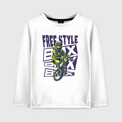 Детский лонгслив BMX free style