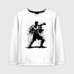 Детский лонгслив Сила удара Дастина Порье