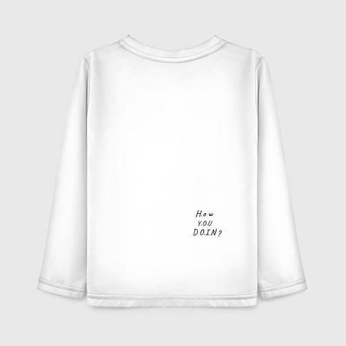 Детский лонгслив Художниик друзья / Белый – фото 2