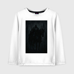Детский лонгслив Рыцарь тьмы - dark fantasy