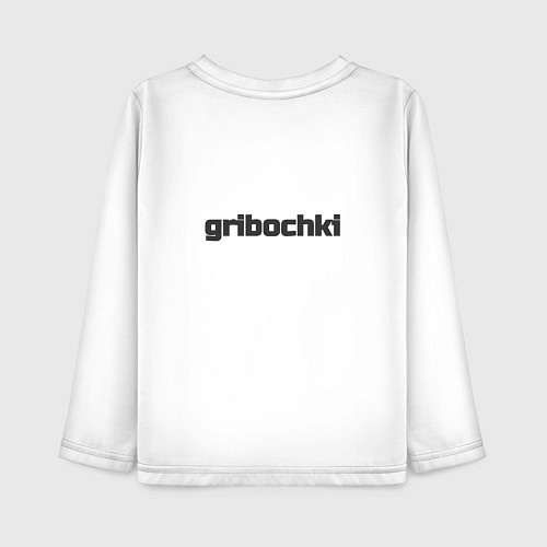 Детский лонгслив Грибочек Марио / Белый – фото 2