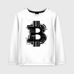 Детский лонгслив Urban биткоин