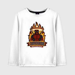 Детский лонгслив Deadpool chimichangas