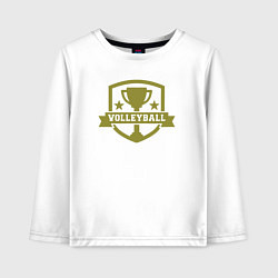 Детский лонгслив Volleyball champion