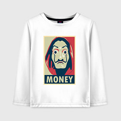 Детский лонгслив Money