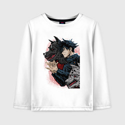 Детский лонгслив Фушигуро Мегуми