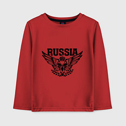 Детский лонгслив Russia: Empire Eagle