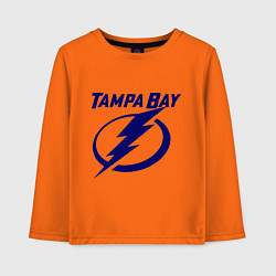 Лонгслив хлопковый детский HC Tampa Bay, цвет: оранжевый