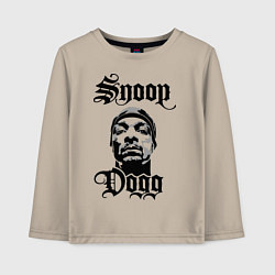 Детский лонгслив Snoop Dogg Face