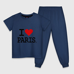 Детская пижама I love Paris