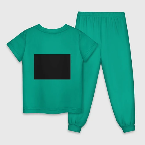 Детская пижама Pulporama / Зеленый – фото 2