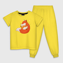 Детская пижама Лисички