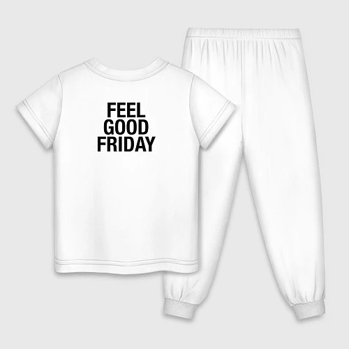 Детская пижама Фублока Fr / Белый – фото 2
