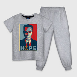 Пижама хлопковая детская G-Man Hope, цвет: меланж